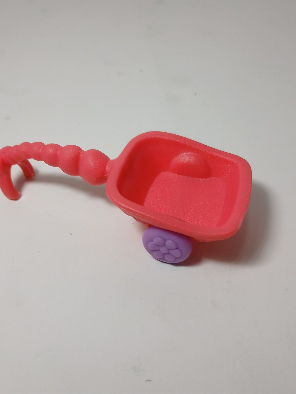 Littlest Pet Shop LPS Accessory LPSA Wheel Barrow Pink Horse Cow Farm